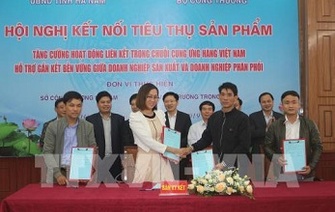 Kết nối tiêu thụ sản phẩm tỉnh Hà Nam